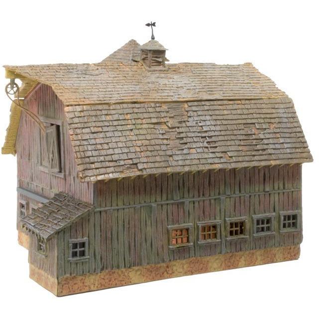 BR5038 HO Built-Up Old Weathered Barn