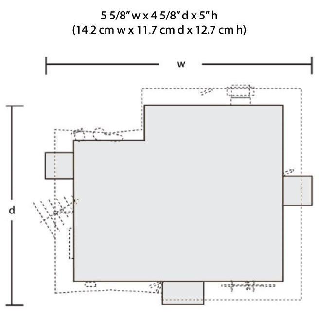 BR5046 HO Built-Up Corner Porch House