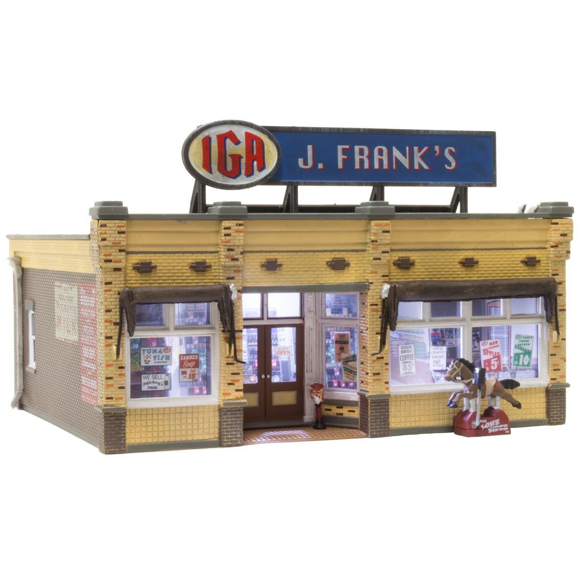 BR5050 HO Built-Up J. Frank's Grocery