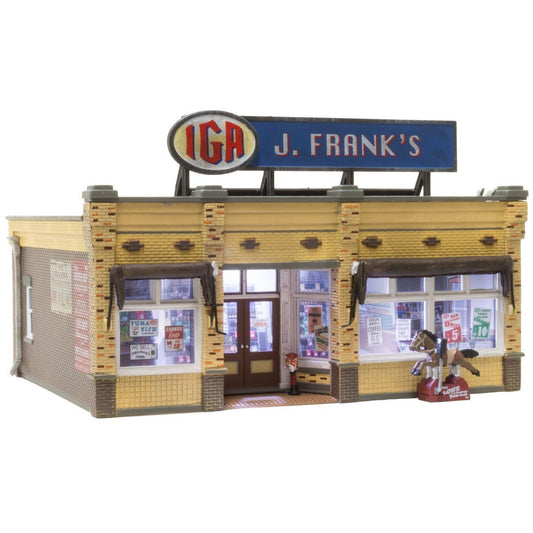BR5050 HO Built-Up J. Frank's Grocery