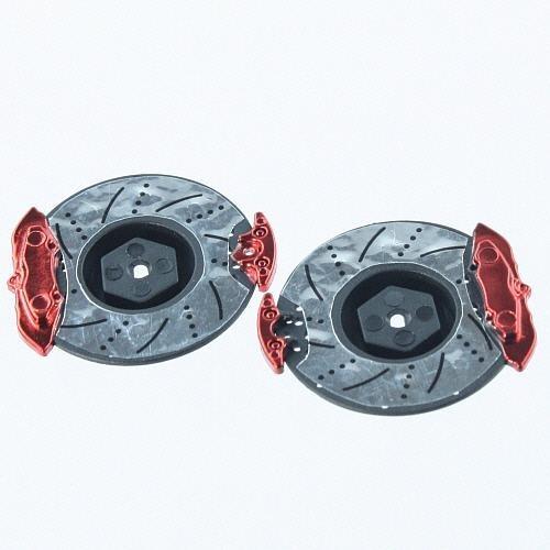 BS210-020R Disc Brake with Red chrome QTY 2