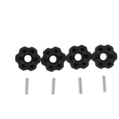 BS213-006 Plastic Wheel Hex w/ Pin (4pcs ea)