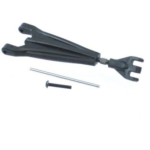 BS810-004 Plastic Front/Rear Upper Suspension Arm, Inner Upper Hinge Pin (70mm), & Outer Pivot Screw (4x22mm) (1pc ea.)