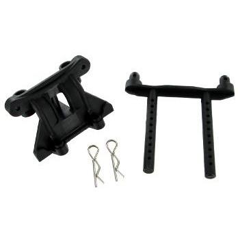 BS810-005 Plastic Front/Rear Shock Tower & Body Post (1pc ea.)