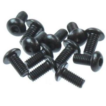 BS810-037 Button Head Machined Thread Hex Screw 4x8mm