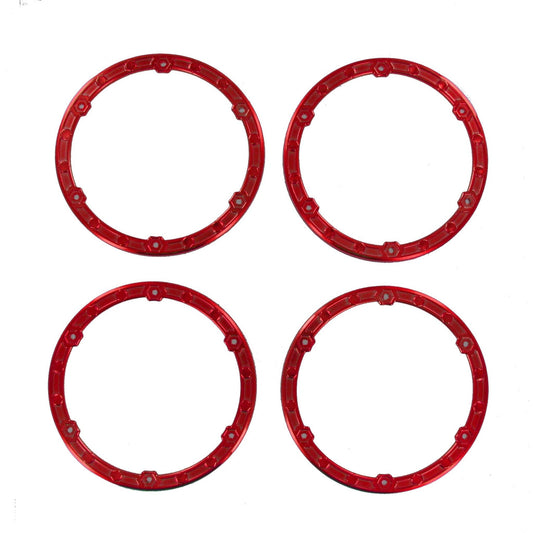 BS810-068R Bead Lock Rings, Red