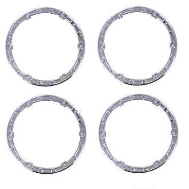 BS810-068S Bead Lock Rings, Silver