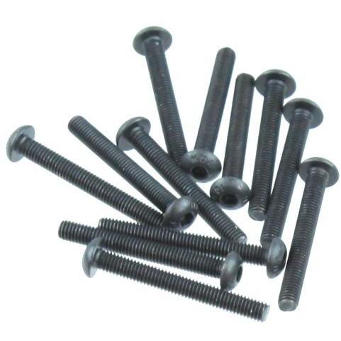 BS819-030 Button Head Machined Thread Hex Screw 3x25mm
