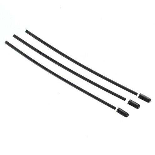 BS901-067 Antenna Pipe with Cap (3pcs)