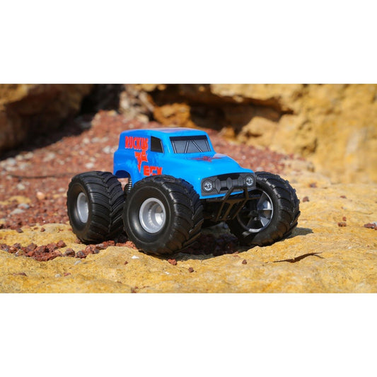 1/28 Micro Ruckus 2WD Monster Truck RTR, Blue