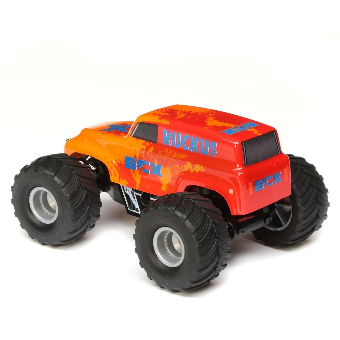 1/28 Micro Ruckus 2WD Monster Truck RTR, Orange