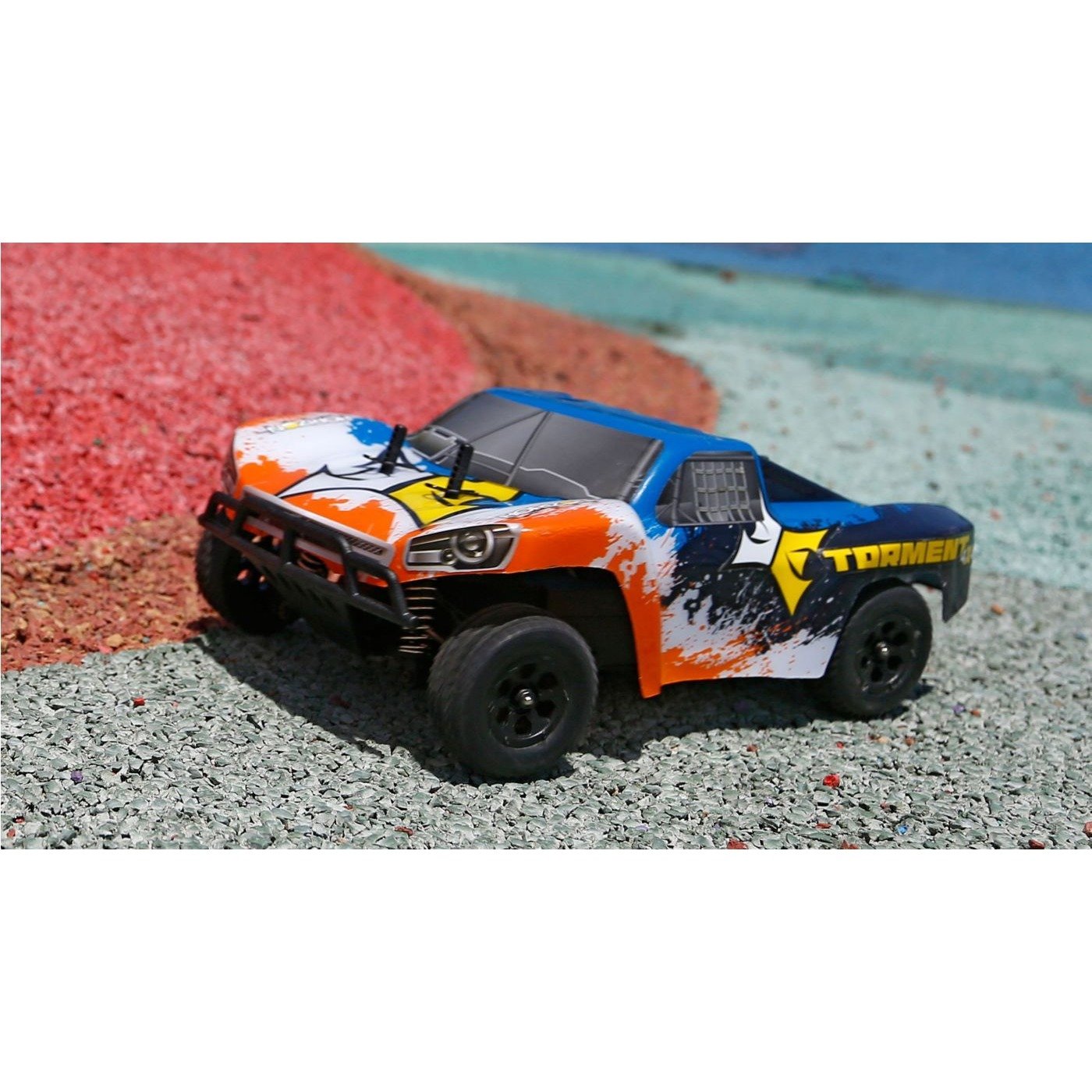 1/24 Torment 4WD SCT RTR, Black/Orange