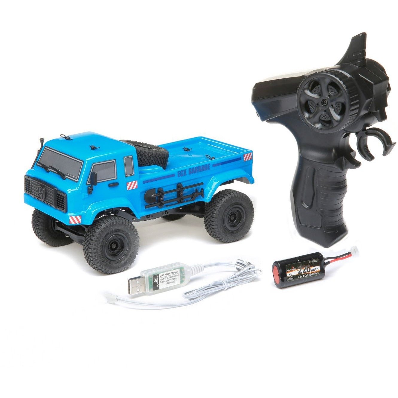 1/24 Barrage UV 4WD Scaler Crawler RTR, Blue