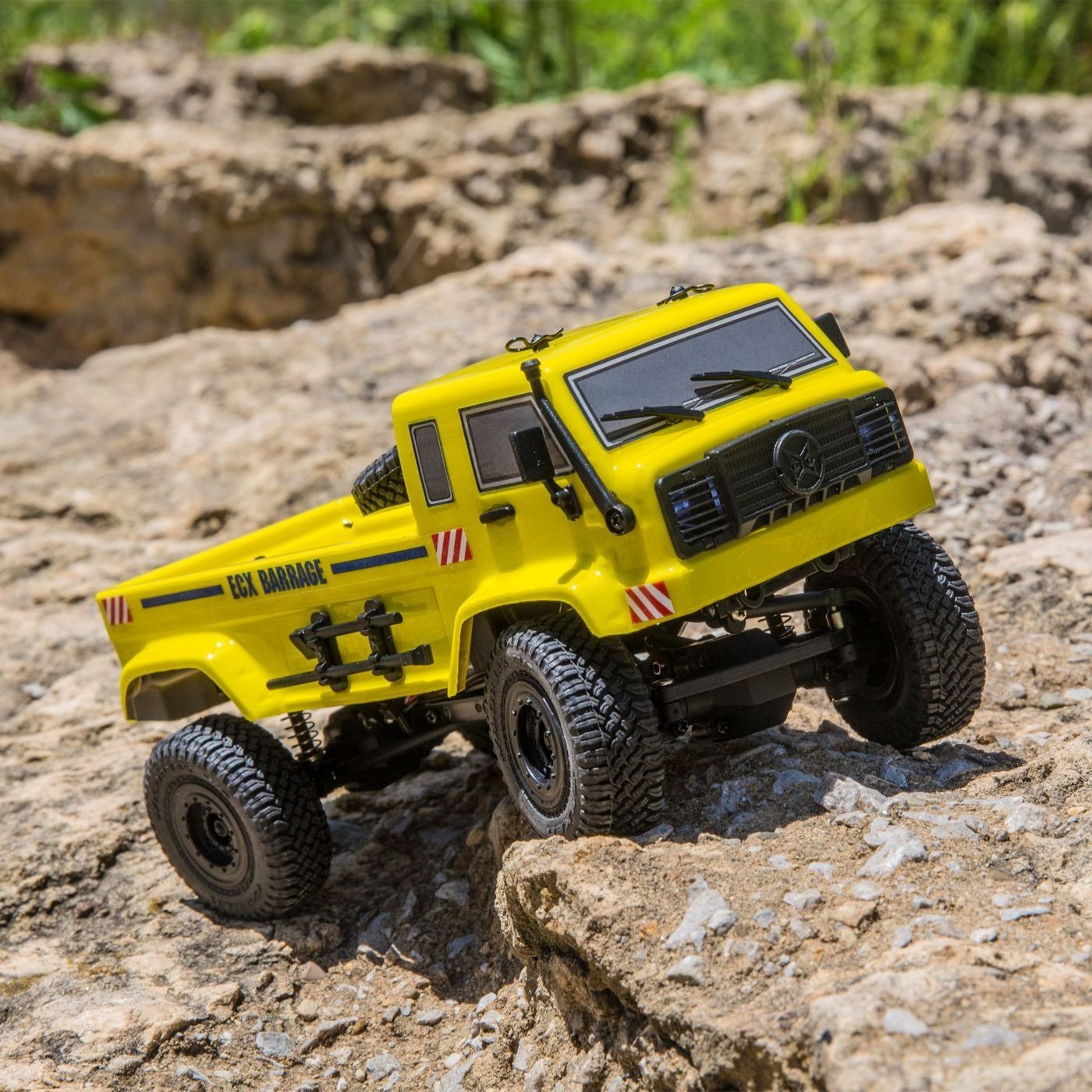 1/24 Barrage UV 4WD Scaler Crawler RTR, Yellow