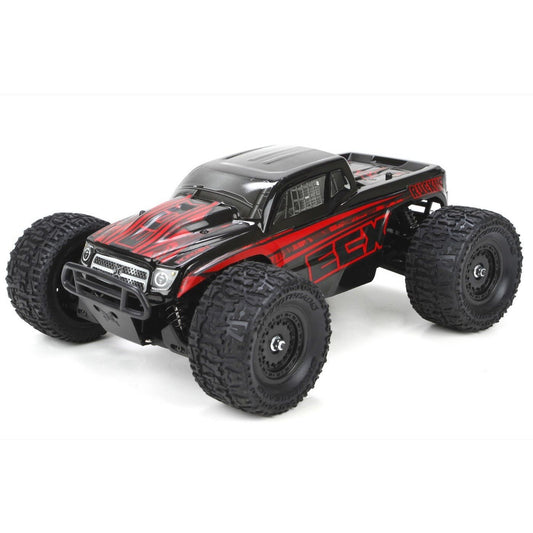 1/18 Ruckus 4WD Monster Truck RTR, Black/Red