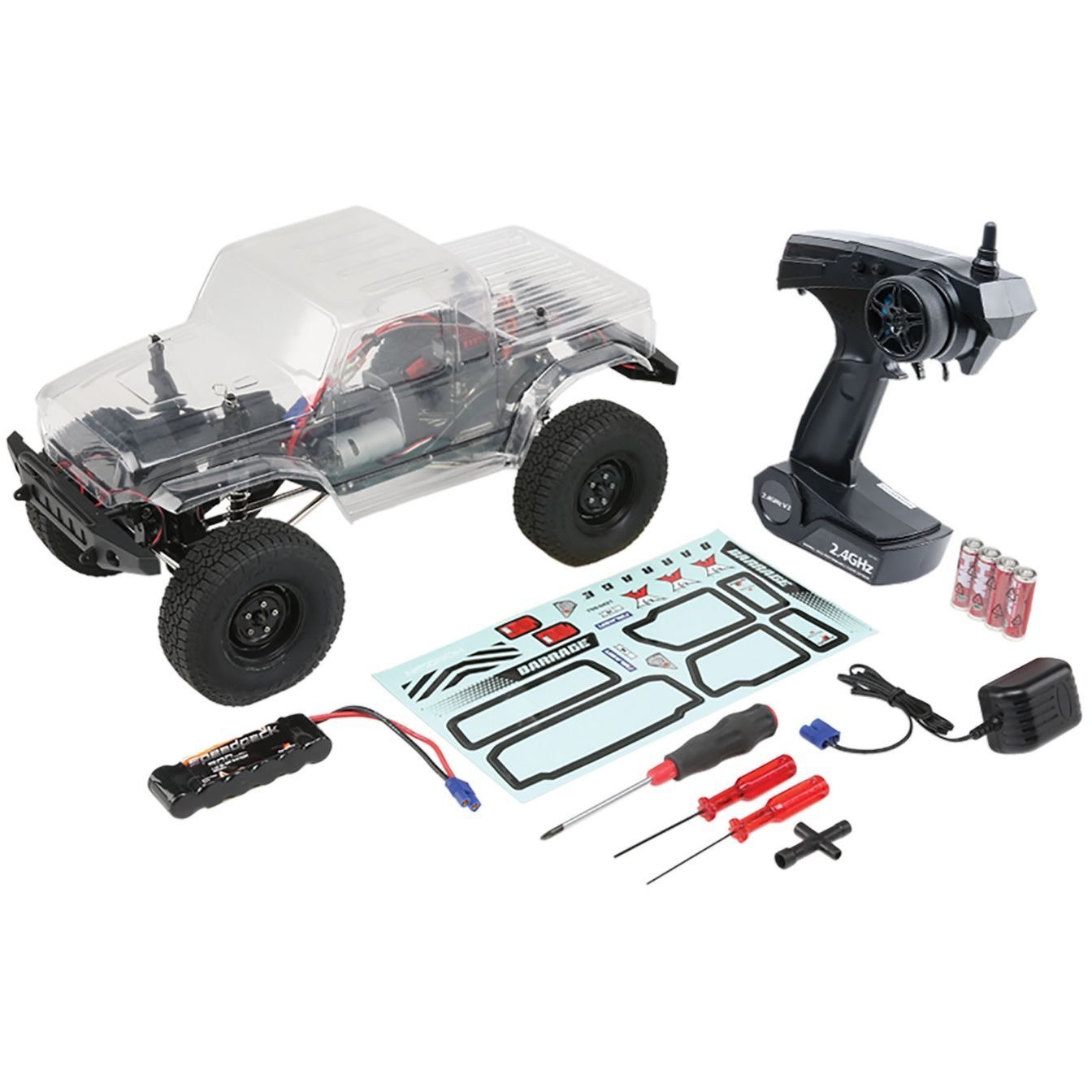 1/12 Barrage Gen2 4WD 1.9 Scaler Brushed BTD Kit