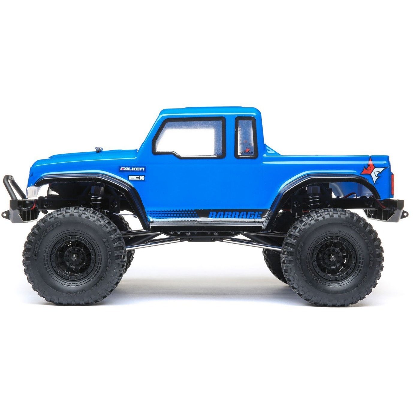 1/12 Barrage Gen2 1.55 4WD Scaler Brushed RTR: Blue