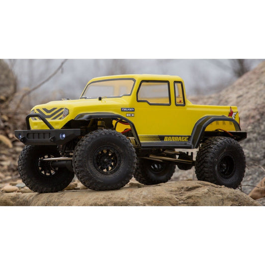 1/12 Barrage Gen2 1.55 4WD Scaler Brushed RTR: Yellow