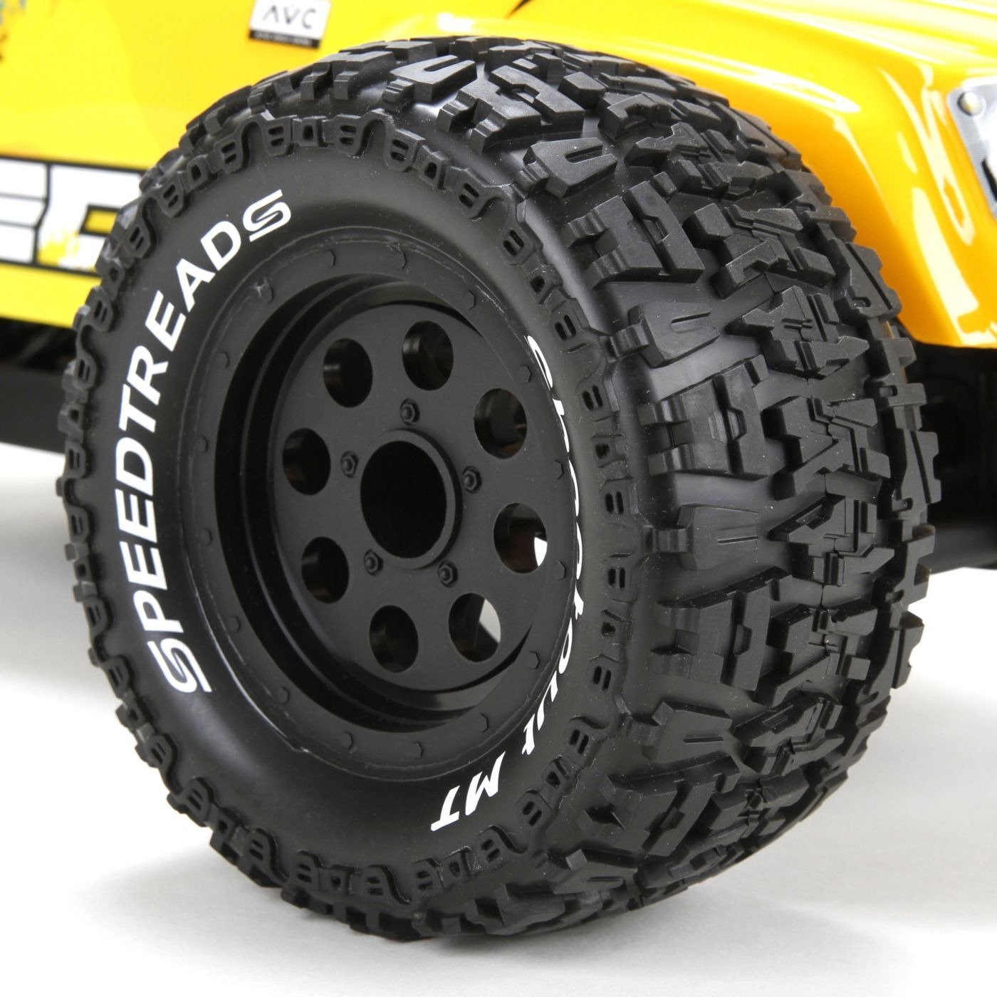 1/10 Ruckus 4WD Monster Truck Brushless RTR with AVC, Orange/Blue