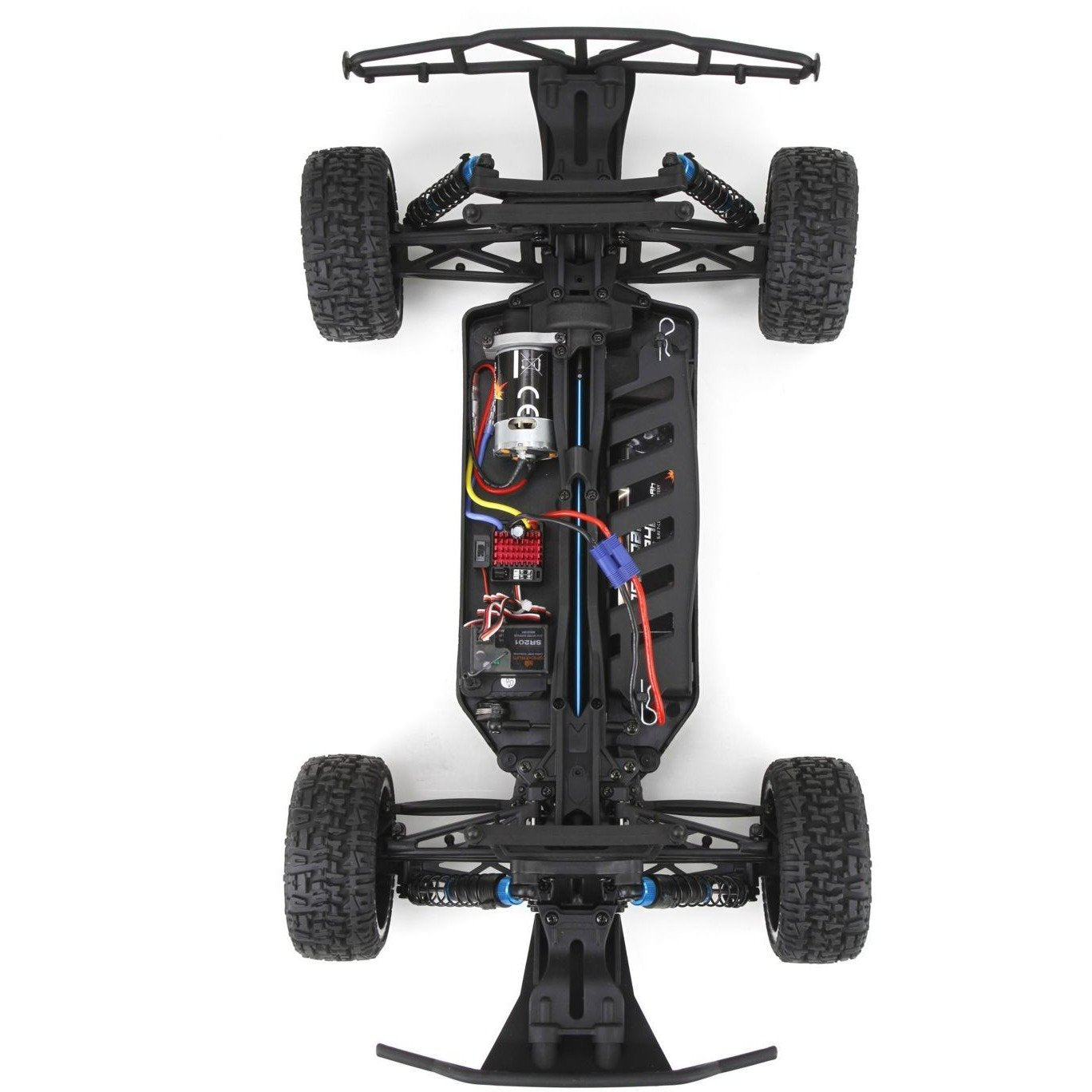 1/10 Torment 4WD SCT Brushed RTR, Grey/Black