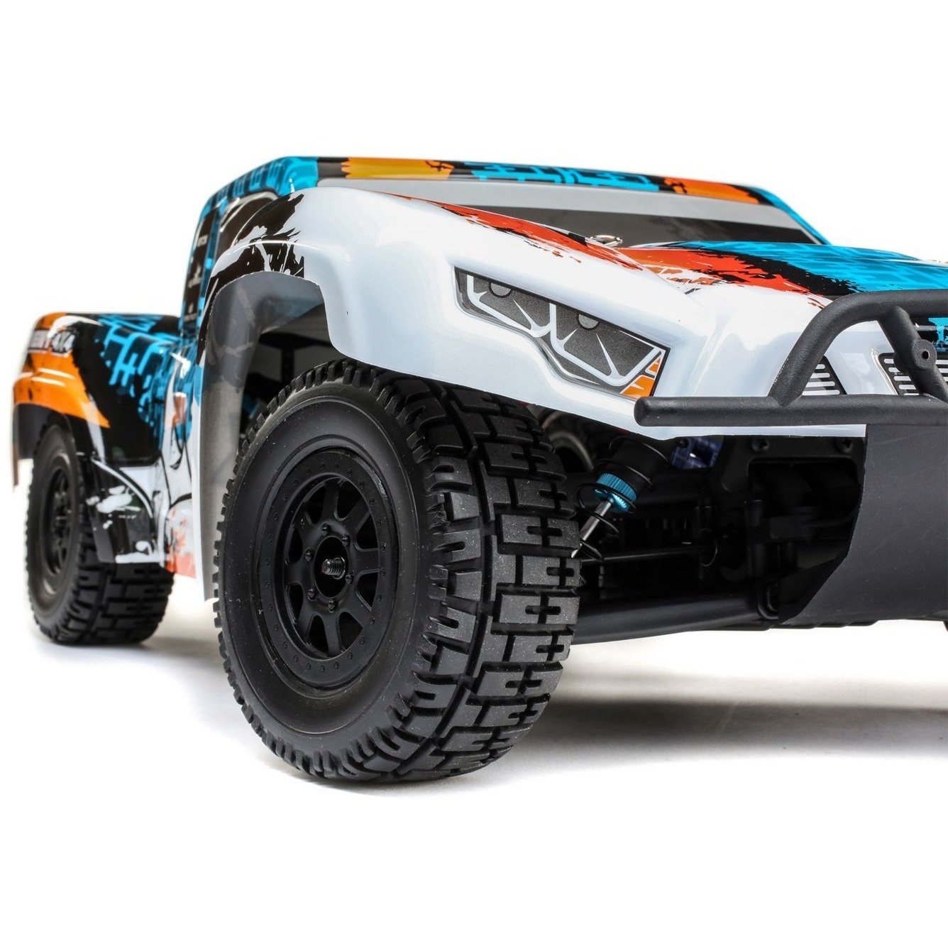 1/10 Torment 4WD SCT Brushed RTR, Orange/Blue