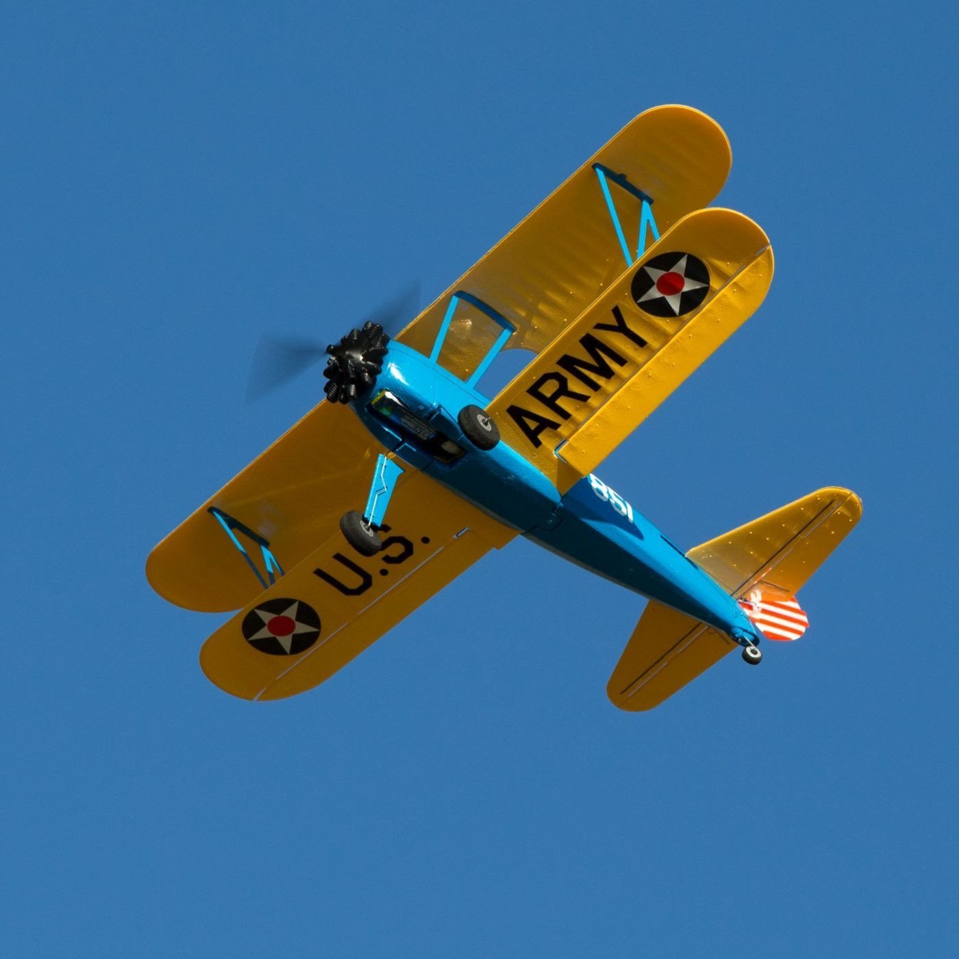 EFLU3080 UMX PT-17 with AS3X BNF