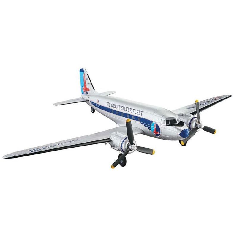 FLZA2420 Micro Douglas DC-3 Airliner EP RTF 23"