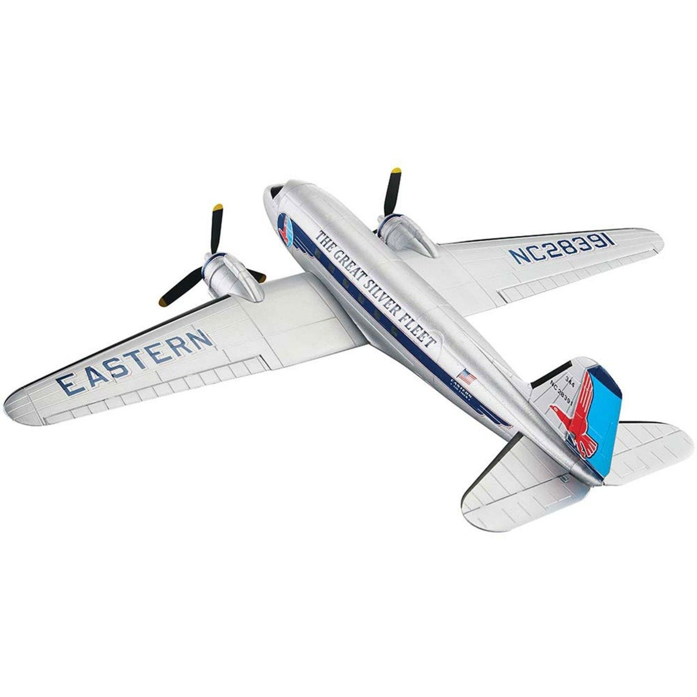 FLZA2420 Micro Douglas DC-3 Airliner EP RTF 23"