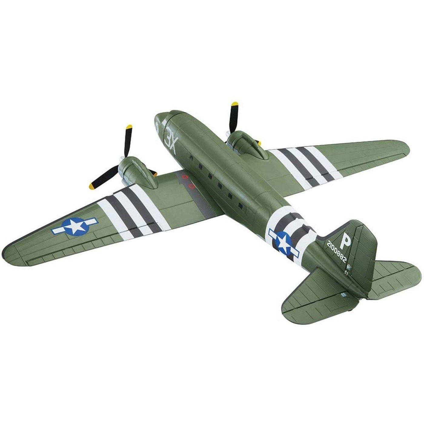 FLZA2430 Micro Douglas C-47 Skytrain EP RTF 23"