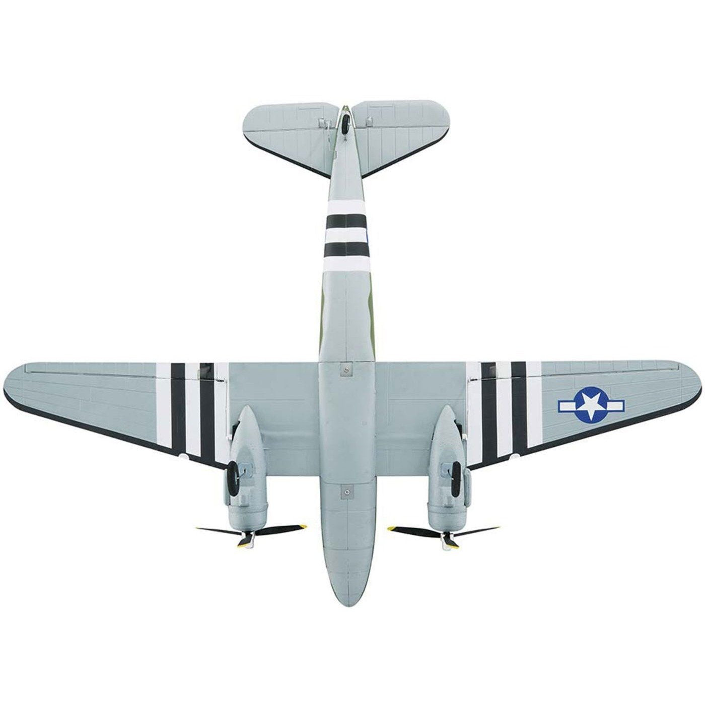 FLZA2430 Micro Douglas C-47 Skytrain EP RTF 23"