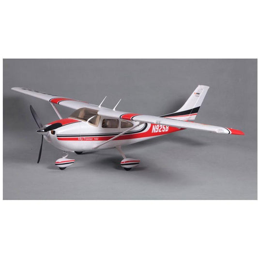 FMM007RAR Sky Trainer 182 1400mm RTF, Red