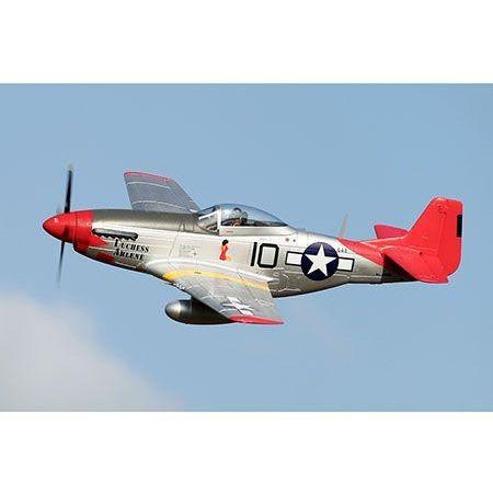 FMM008PRT P-51D, Red Tail, V8, PNP, 1450mm