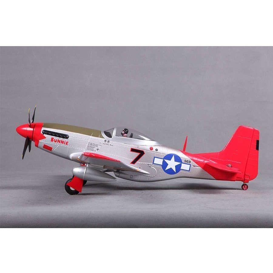 FMM016PRT P-51 Red Tail, PNP, 800mm