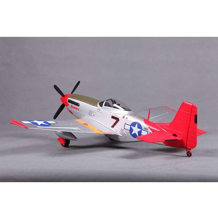 FMM016PRT P-51 Red Tail, PNP, 800mm
