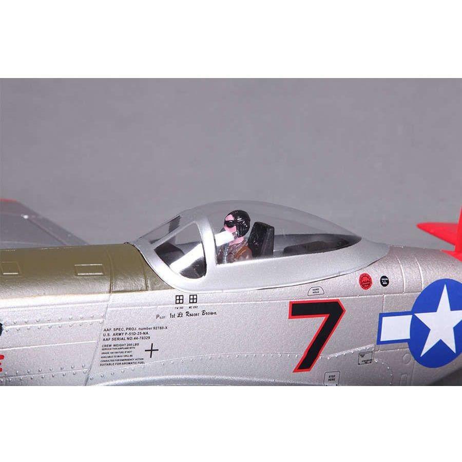 FMM016PRT P-51 Red Tail, PNP, 800mm