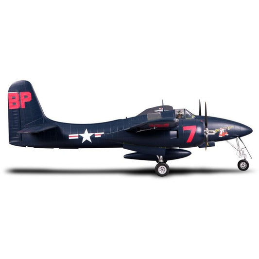 FMM100PBLU 1700mm F7F Tigercat PNP; Blue