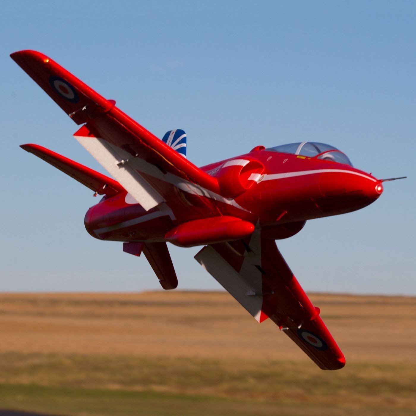 FMM101P BAE Hawk Red Arrow 80mm EDF PNP