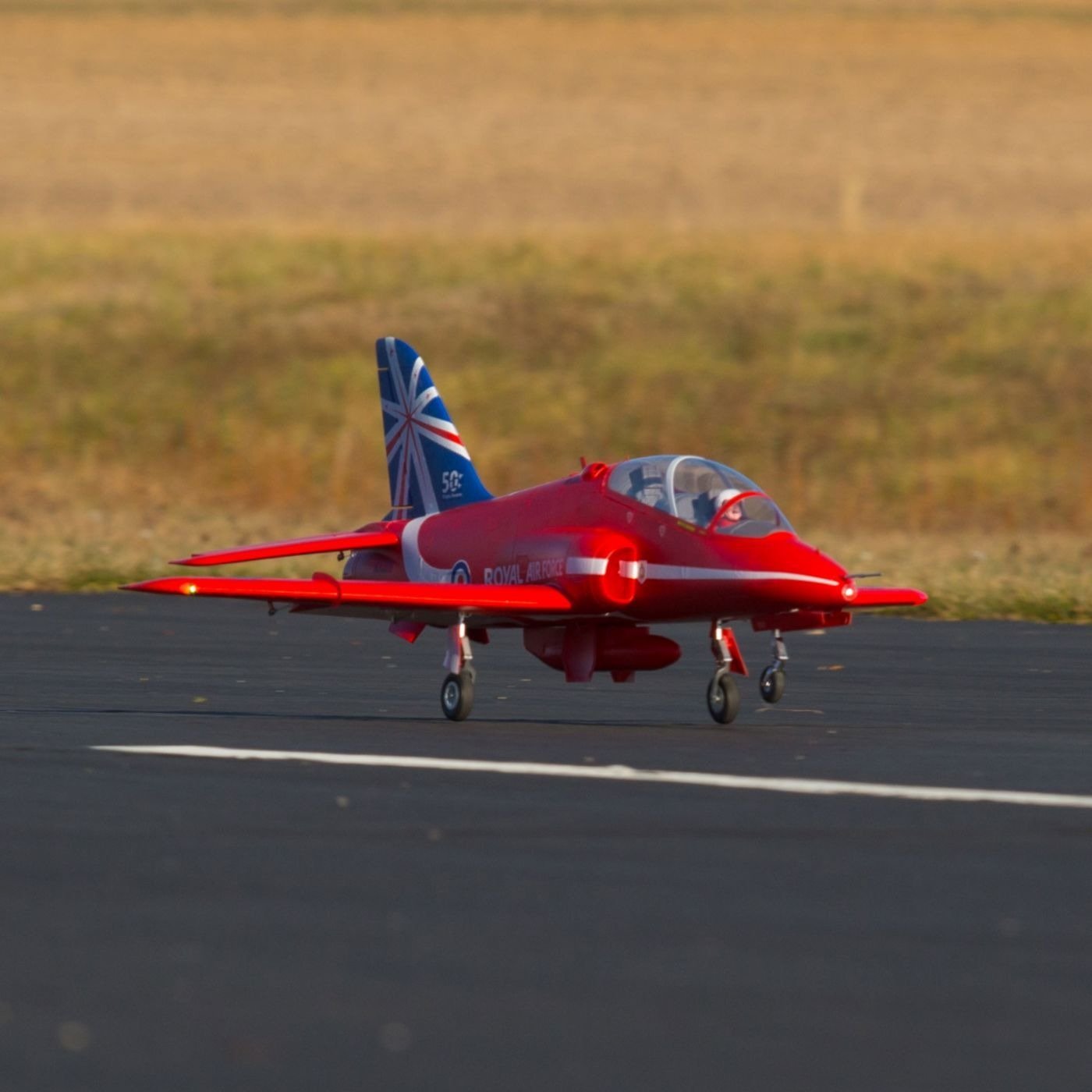 FMM101P BAE Hawk Red Arrow 80mm EDF PNP