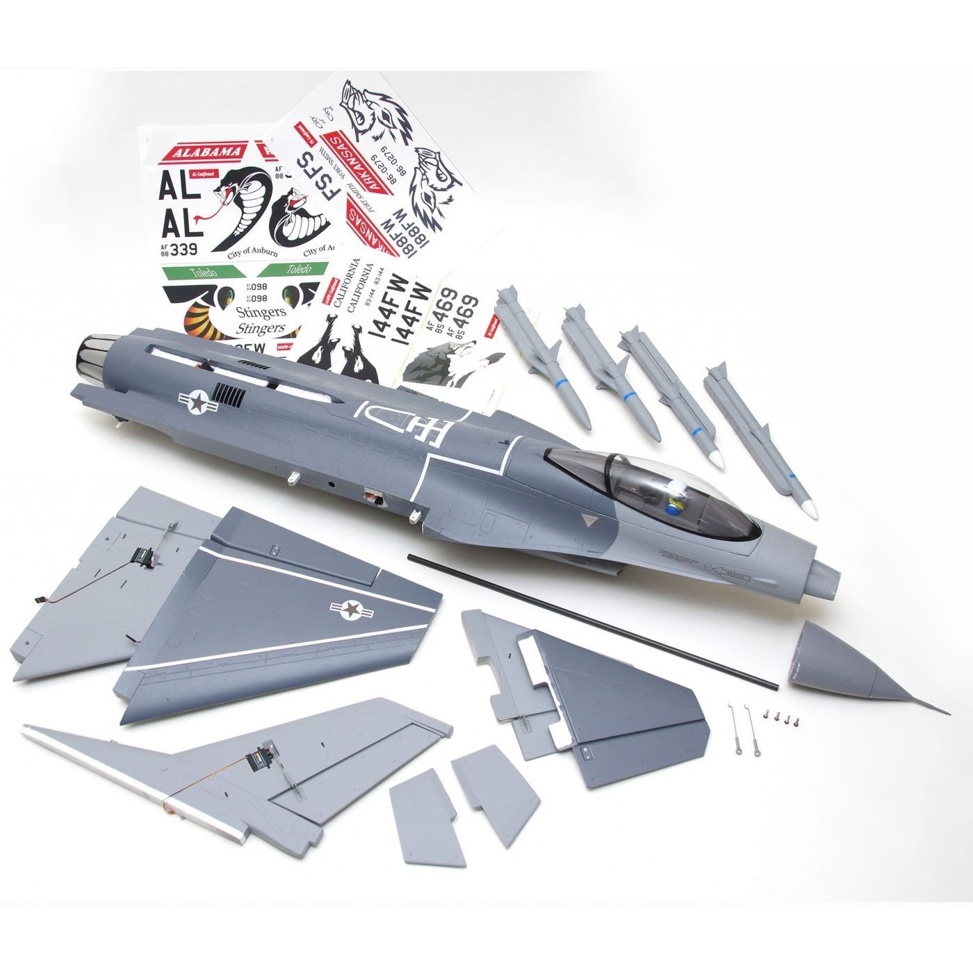 FMM1102P 70mm F-16C Fighting Falcon PNP