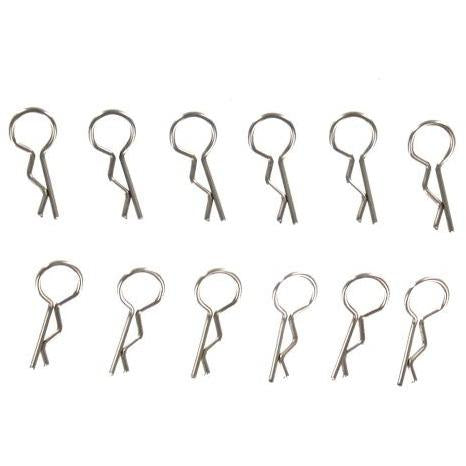 H020 Body Clips, Large 12pcs