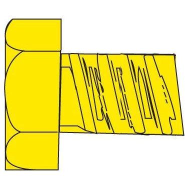 Hex Head Machine Screw (5)-CLICK ON TO CHOOSE YOUR SIZE