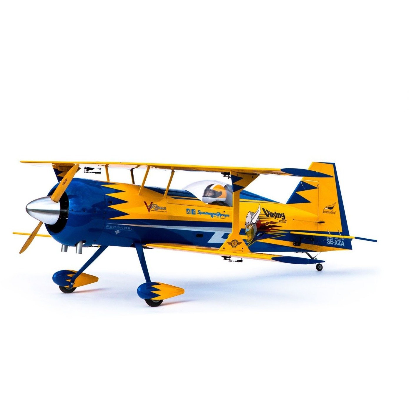HAN1065 Model 12 Viking 120cc ARF (2 box)