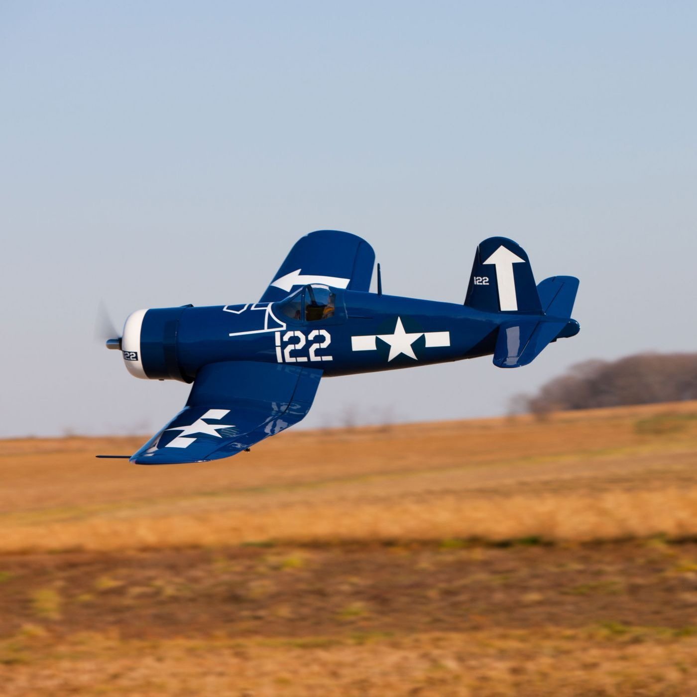 HAN4760 F4U-1D Corsair 60cc ARF (3 Boxes)