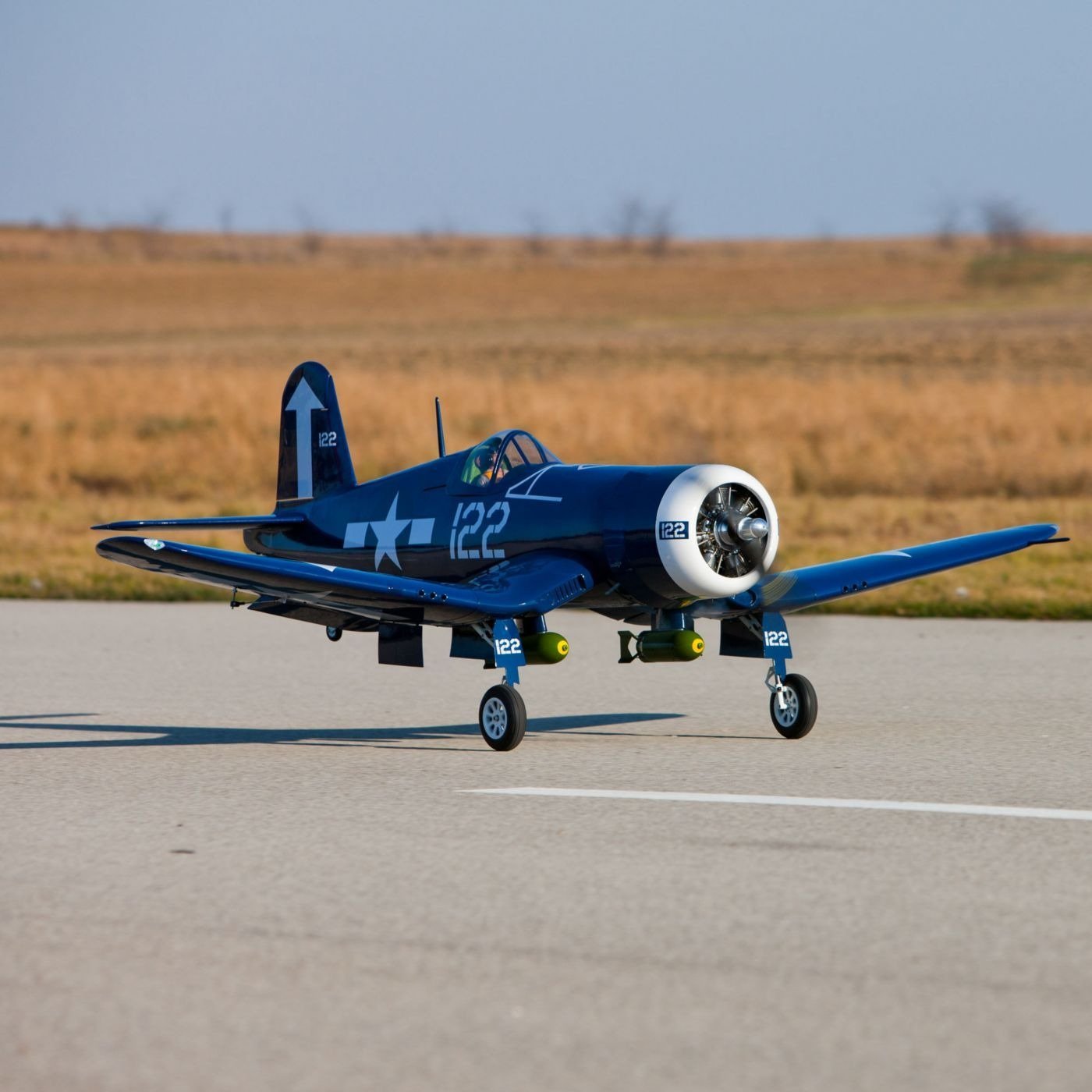 HAN4760 F4U-1D Corsair 60cc ARF (3 Boxes)