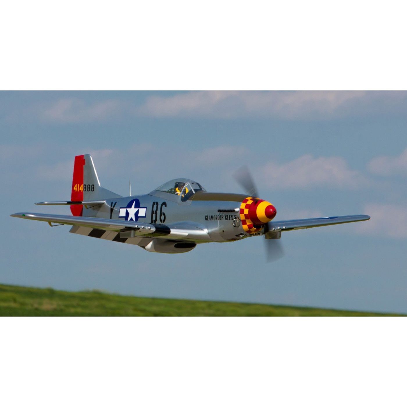 HAN4770 P-51D Mustang 60cc ARF (2 Boxes)