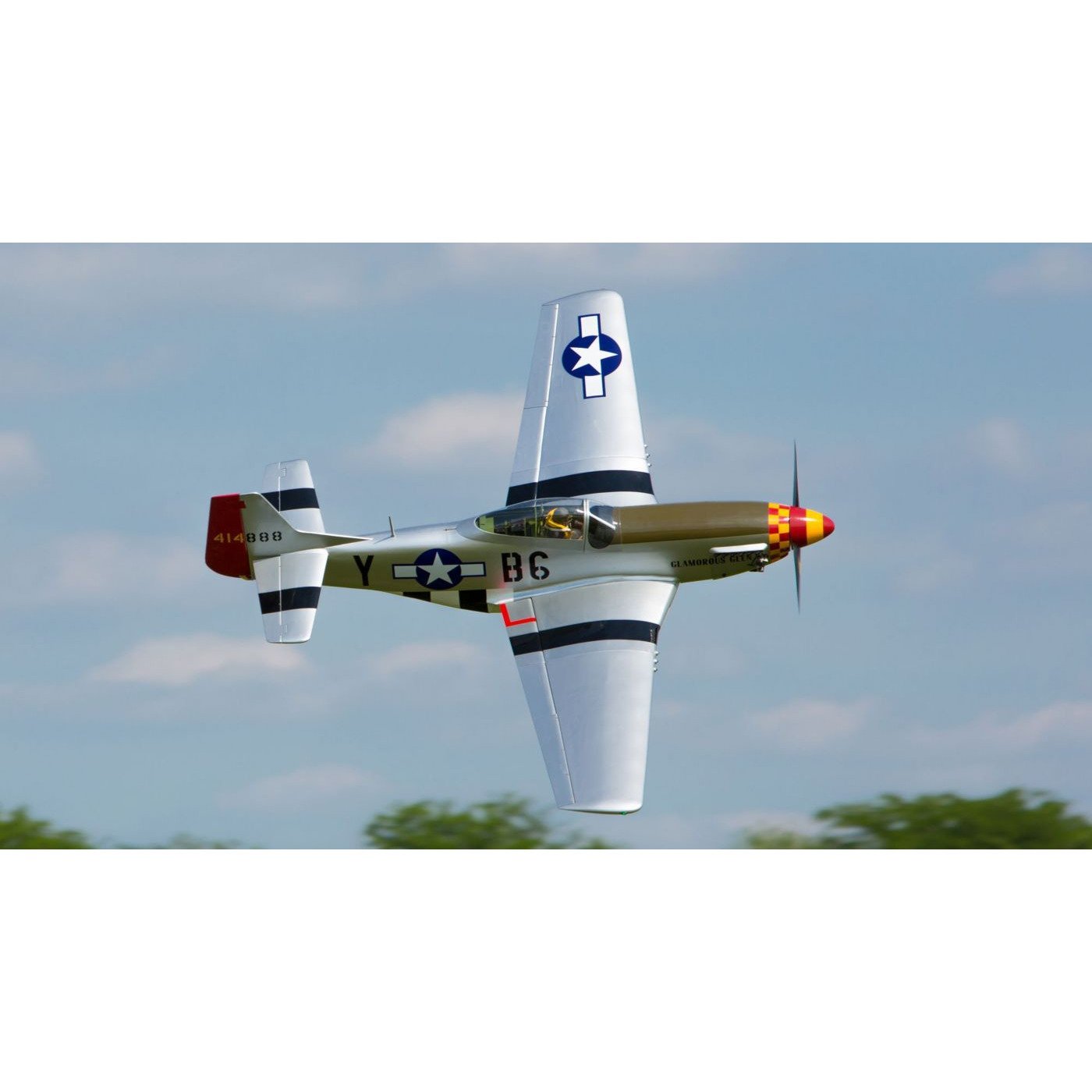 HAN4770 P-51D Mustang 60cc ARF (2 Boxes)