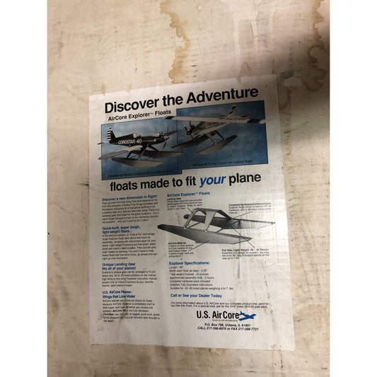 US AirCore RC 36" Floats