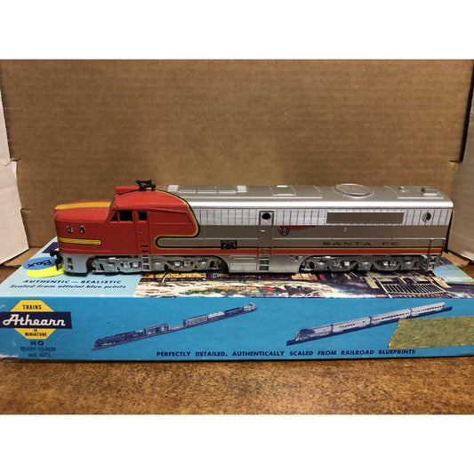 HO Scale Athearn PA1 Unpowered Santa Fe Locomotive #75