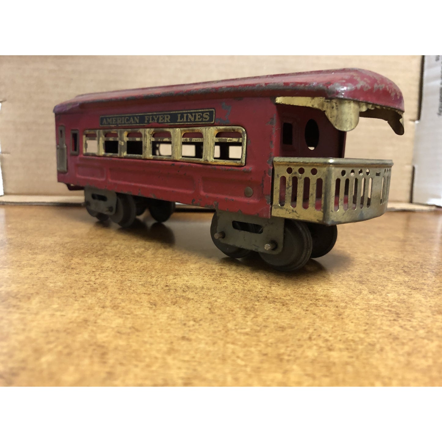 American Flyer O Gauge Pre-War Observation Coach