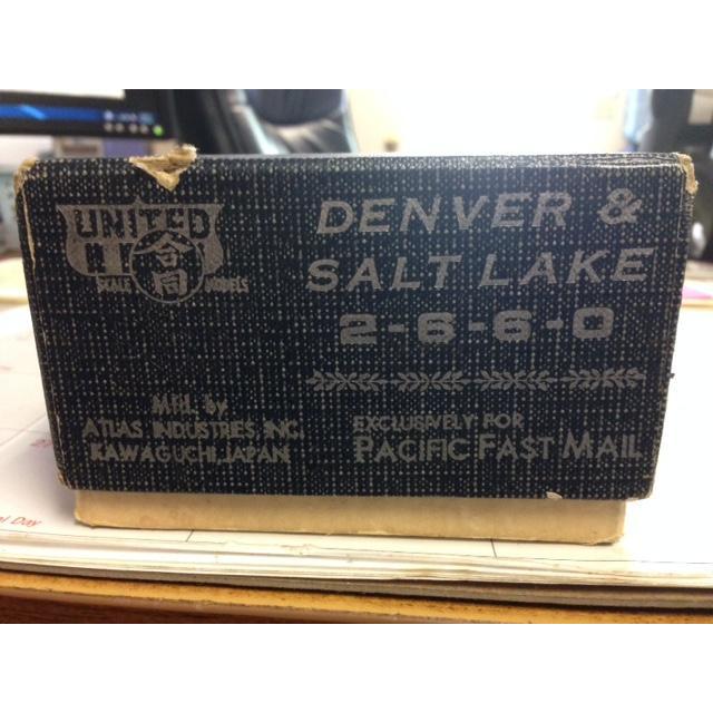 United PFM HO Scale Denver & Salt Lake 2-6-6-0 Mallet (D&RGW)